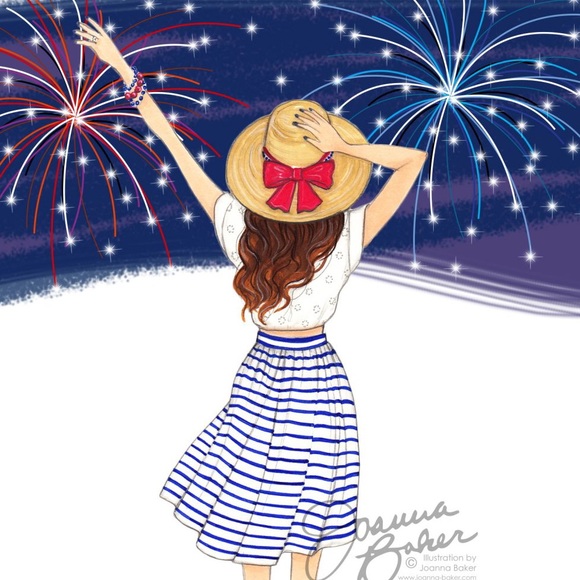 New Star Sign Wall Art Frame Fourth of July Decor - Picture 5 of 6